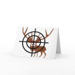 Crosshair Deer cards