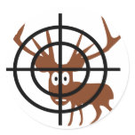 Crosshair Deer stickers