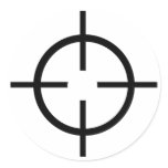 Crosshairs stickers