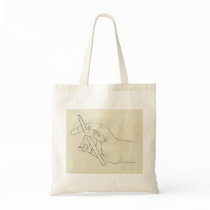 Crosshatched Handbag