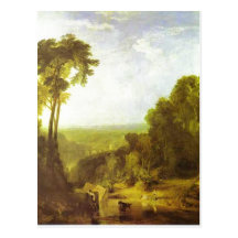 Crossing the Brook J. M. W. Turner , 1815, oil on Post Card