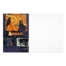 Crossword Puzzle and Angel Stationery