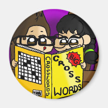 Crosswords Fridge Magnet