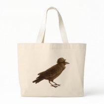 Crow Art Tote Canvas Bag