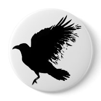 Crow - black buttons
