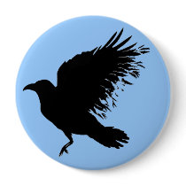 Crow - black buttons