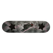 Crow Custom Skateboard