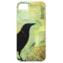 Crow Keyhole Silhouette Case For The iPhone 5