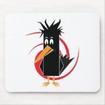 Crow Mouse Pads