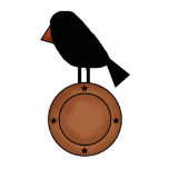 crow on plate Sculpture photo sculptures