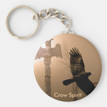 CROW SPIRIT Collection Key Chain