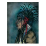 CROW WARRIOR postcard