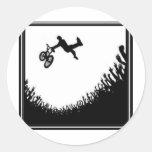 CROWD BMX ROUND STICKER