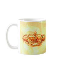 Crown in Gold Mugs