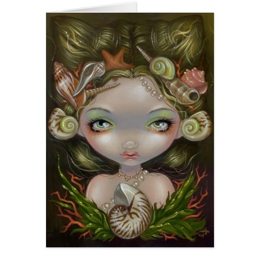 "Crown of Shells" Greeting Card