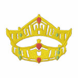 Crown Outline Embroidered Shirt