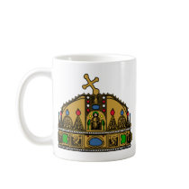 Crown Saint Stephen, Hungary Mugs