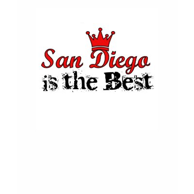 Crown San Diego T Shirt by USAcities