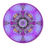 crownchakramandala12 fridge magnet