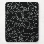 Crows Crowd mousepads