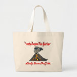 CRPS Really Burns My Ash Volcano Red Canvas Bag