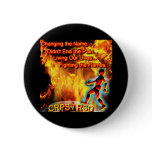 CRPS/RSD Living Our Lives, Fighting the Flames Pin