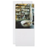 Crucible and Lab Coat Rack Card