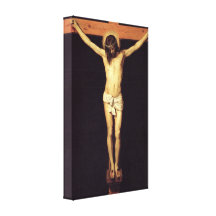 Crucified Christ by Diego Velazquez Stretched Canvas Print