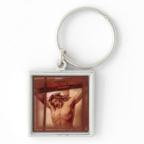 Crucifix Keychain