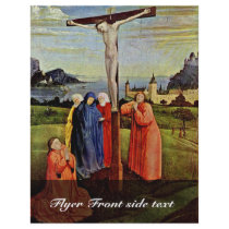 Crucifixion By Witz Konrad (Best Quality) Full Color Flyer