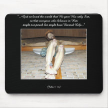 Crucifixion - Jesus on The Cross - Good Friday Mouse Pad