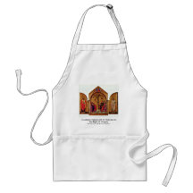 Crucifixion Triptych Left: St. Nicholas Aprons