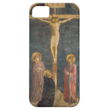 Crucifixion with the Virgin, SS. John the Evangeli iPhone 5 Cases
