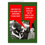 Crude,politically incorrect Christmas cards