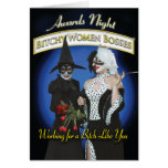 Cruella de Office and Bitch Witch Cards