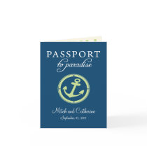 Cruise Passport Wedding Invitation