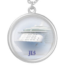 Cruise Ship Monogram Necklace