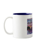 Cruising Camel Train mug