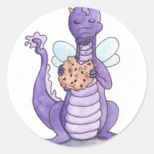 Crunchy Cookie Round Sticker