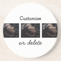 Crunchy Leaf Litter; Customisable Beverage Coasters
