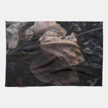 Crunchy Leaf Litter Kitchen Towel