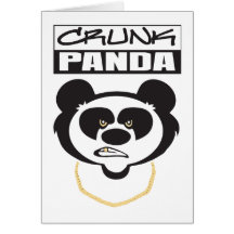 Crunk Panda Cards
