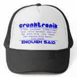 CrunktroniK - Enough Said hats