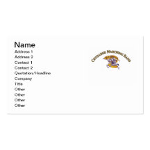 Crusader Marching Band Business Card