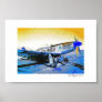"Crusader" P51 Mustang © 2009 S.J. Posters