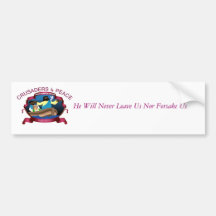 Crusaders 4 Christ Bumper Sticker