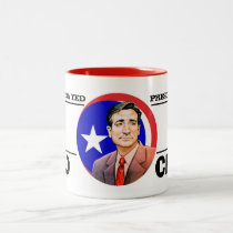 Cruzin' with Ted for President in 2016 mugs
