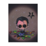 cry baby postcard