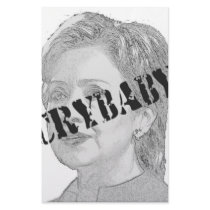 Crybaby - Hillary Clinton Stationery Design