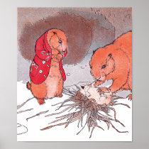 Crying Baby Prairie Dog Print